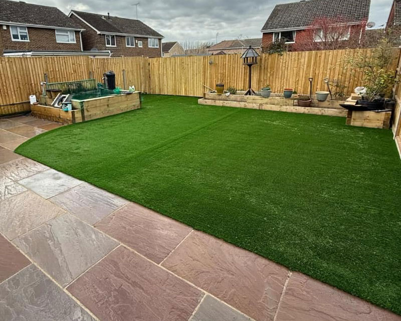 professional artificial grass fleet