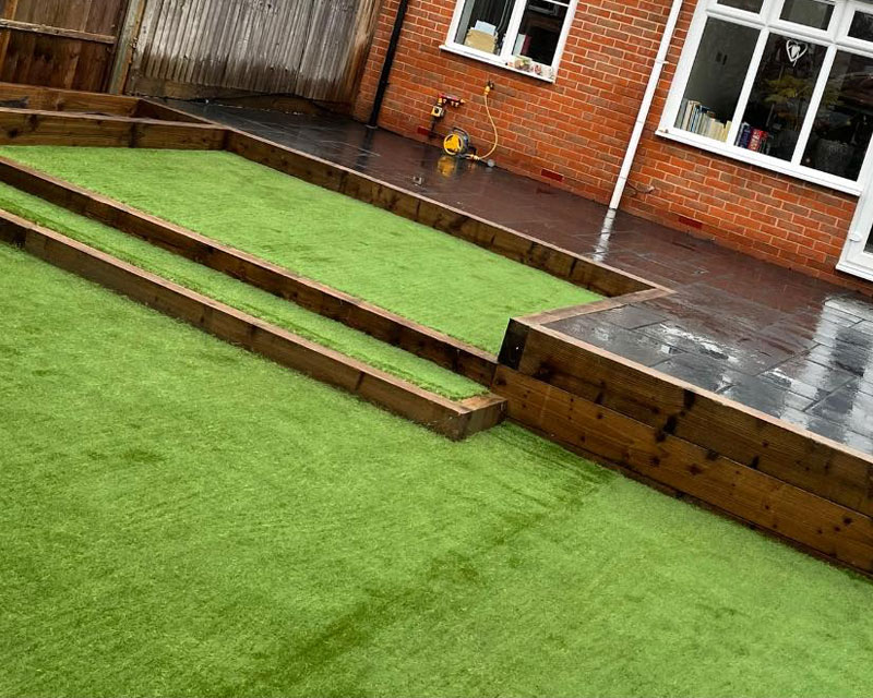 professional artificial grass fleet