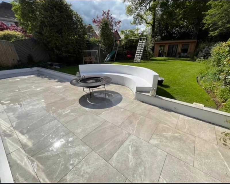 natural stone patio installation fleet