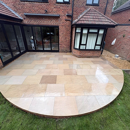 professional patio in fleet