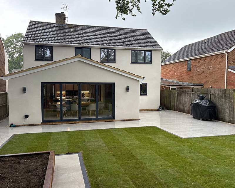 new garden patio surrey