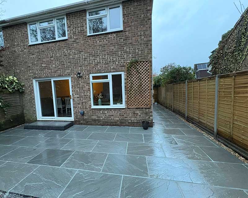 patio installation fleet hampshire